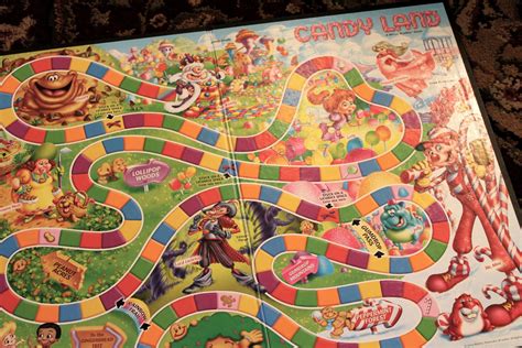 candyland game board template