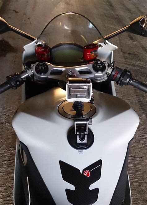 mounting gopro camera    page  ducati  panigale forum