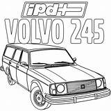 Volvo Ipd Xc sketch template