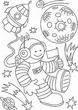 Astronaut Coloring Pages Wonder sketch template