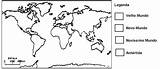 Legenda Mapas Continentes Político Geografia sketch template