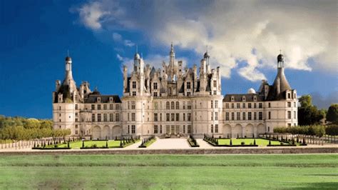 chateau de chambord gif find share  giphy