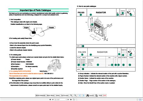 mahindra tractor  series  model parts catalogue auto repair manual forum heavy