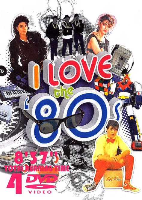 i love the 80 s vol 1 120 music videos 4 dvds pop rock ballads soul