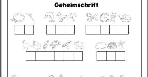 grundschultante geheimschrift