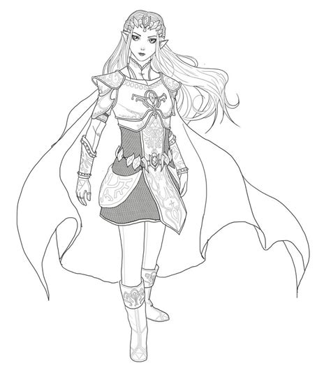 warrior queen lineart  spi ritual ity  deviantart