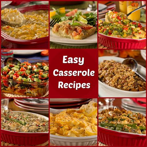 easy casserole recipes everydaydiabeticrecipescom