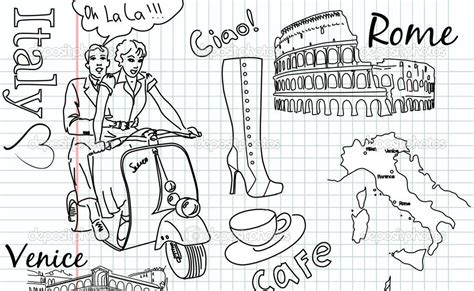 italian food coloring pages dejanato