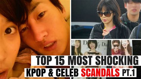 Top 15 Most Shocking Kpop Korean Celebrity Scandals Of All Time Pt 1