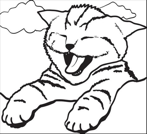 cute cat coloring pages coloring pagesadult coloring pages cat