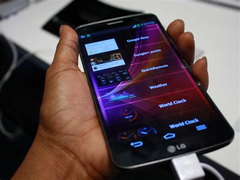 lg phone shows curved smartphones      gimmick business insider
