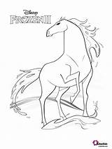 Frozen Coloring Nokk Malvorlagen Bubakids Malvorlage Prinzessin Pferde Zeichnungen Malbuch Wenn Mal Horses Frozen2 sketch template