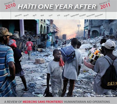 haiti one year after earthquake fear of cholera epidemic and sexual