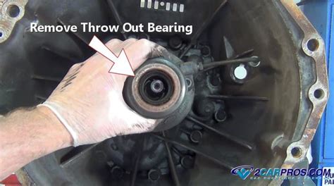 replacing  throwout bearing  secondary cylinder