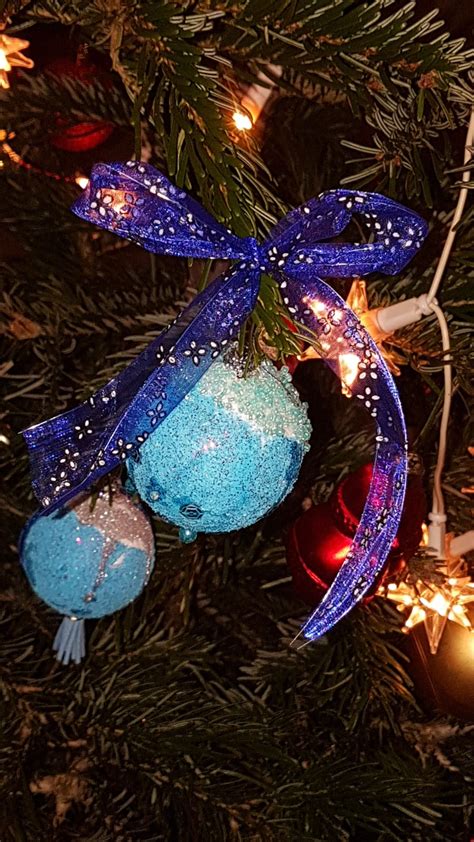 blauwe ballen met kerst kerstballen kerstballen dus moedersnu