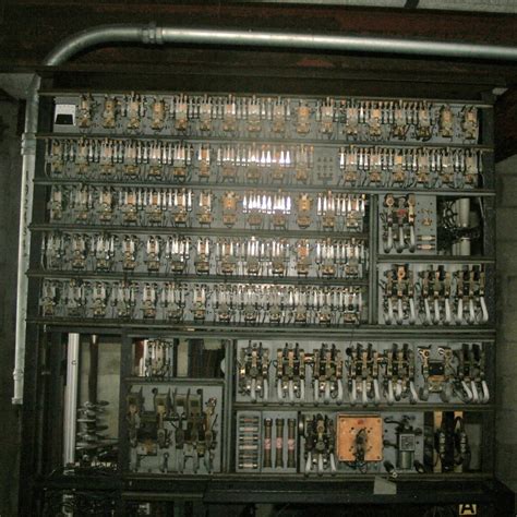 electromechanical otis elevator controller relays  fuse flickr