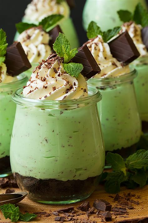 Mint Chip Cheesecake Mousse