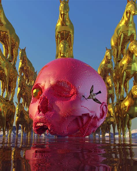 this surreal digital art is a visual journal awsome collection of 3d