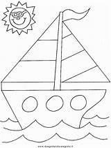 Schiffe Barca Sailboat Nave Trasporto Mezzi sketch template