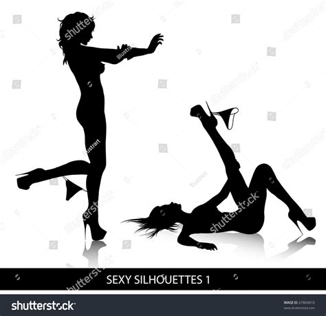 sexy silhouettes stock vector 67804810 shutterstock