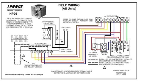 lennox heat pump wiring diagram collection faceitsaloncom