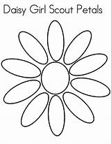 Petals Coloring Pages Petal Daisy Flower Colouring Sunflower Clipart Scout Girl Printable Clipartbest Drawings Getcolorings Color Print 776px 58kb sketch template
