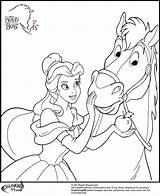 Belle Paard Rapunzel Prinses Horse Paarden Prinsessen Colouring Princes Printable Rijtuigen Afbeeldingsresultaat Dieren Downloaden Moda Omnilabo sketch template