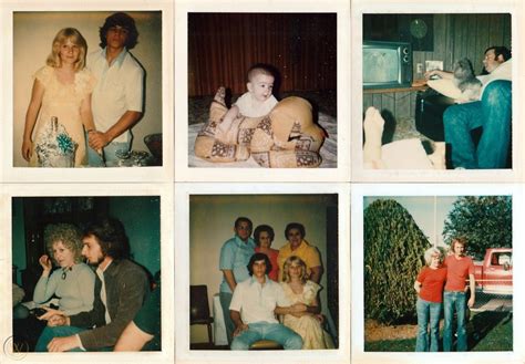 lot 100 vintage 60s 70s polaroid and kodak instant film color photos