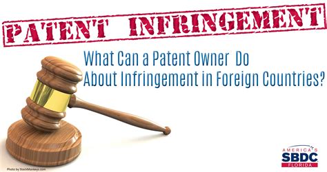 patent owner   infringement  foreign countries