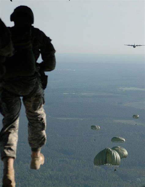 airborne military