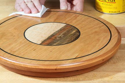 lazy susan kitchen project woodworking
