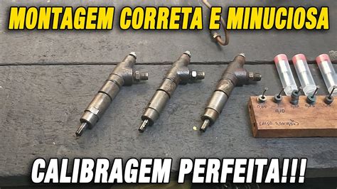 Como Montar E Calibrar Corretamente Os Bicos Injetores Diesel Youtube