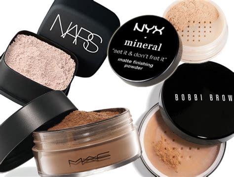 colored setting powders based   complexion glamour