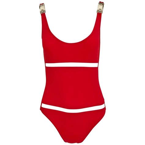 paco rabanne red one piece bathing suit bathing suits fashion one piece