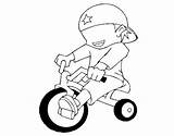Tricycle Coloring Boy Getcolorings Pages Color Print Getdrawings sketch template
