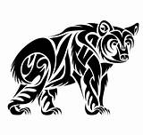 Bear Tribal Tattoo Panda Native Celtic Bears Clipart Tattoos American Designs Drawings Wonderful Size Beautiful Silhouette Clip Deviantart Animal Style sketch template