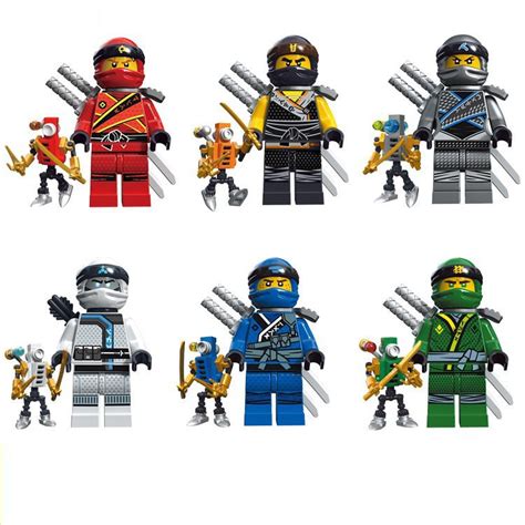 Ninjago Episode 7 Minifigures Jay Kay Lloyd Lego Ninja Son Of Garmadon