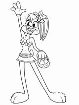Lola Bunny Coloring Pages Looney Tunes Bugs Printable Print Hello Color Saying Girl Drawing Clipart Library Recommended Musketeers Barbie Daughter sketch template