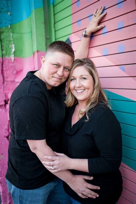 couple recreates favorite dates during lesbian engagement photo shoot