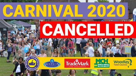 woodley carnival   cancelled woodley town council
