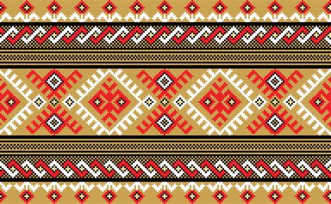 ukrainian ornament abstract pattern culture ethnic seamless