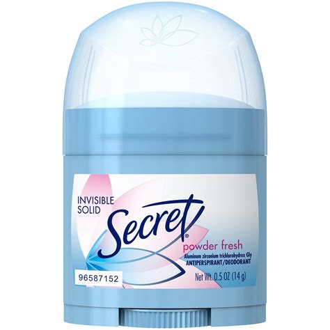 anti perspirantdeodorant invisible solid powder fresh  oz