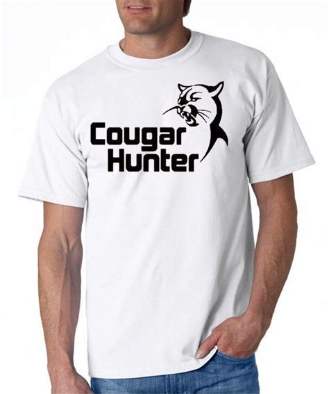 cougar hunter t shirt sex mature funny 5 colors s 3xl ebay