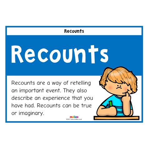 teach your class about retelling an event with this fun and informative recounts resource