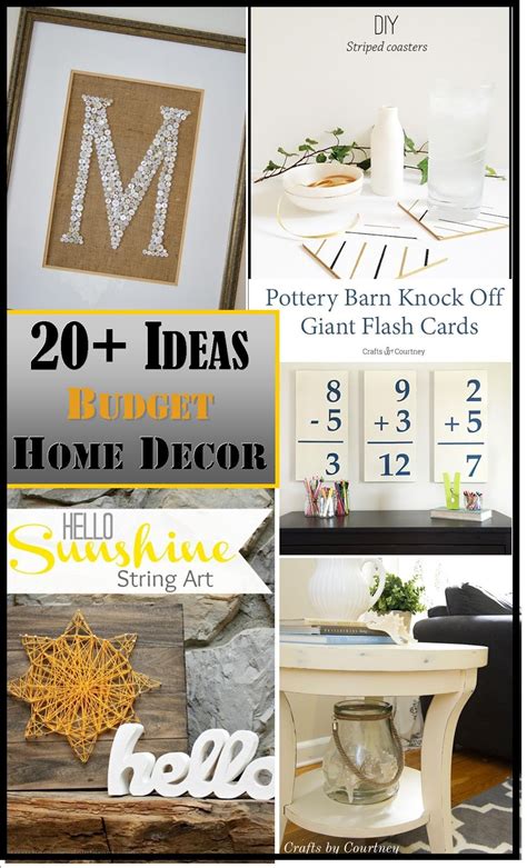 decorating   budget ideas   creative exchange link party