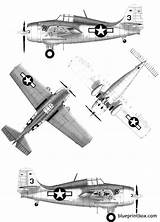 Wildcat F4f Grumman Blueprints Blueprintbox 1937 Wwii sketch template