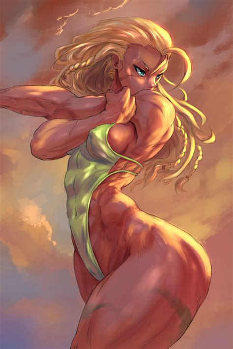 Rule 34 Abs Blonde Hair Breasts Cammy White Cleavage