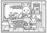 Sylvanian Coloring Families Calico Critters Pages Market Printable Critter Colouring Print Family Kids Baby Sheets Color House Super School Sylvania sketch template