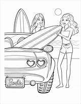 Barbie Coloring Pages Car Life House Dream Dreamhouse Colouring Beach Color Coloringbay Printable Print Getdrawings Drawing Getcolorings Ken Bubakids Choose sketch template