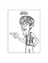 Eugene Coloring Pages Recent Illustrations Character Odyssey sketch template